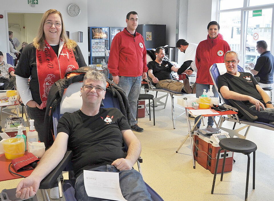 Blutspenden Dreigestirn 2024 Kall